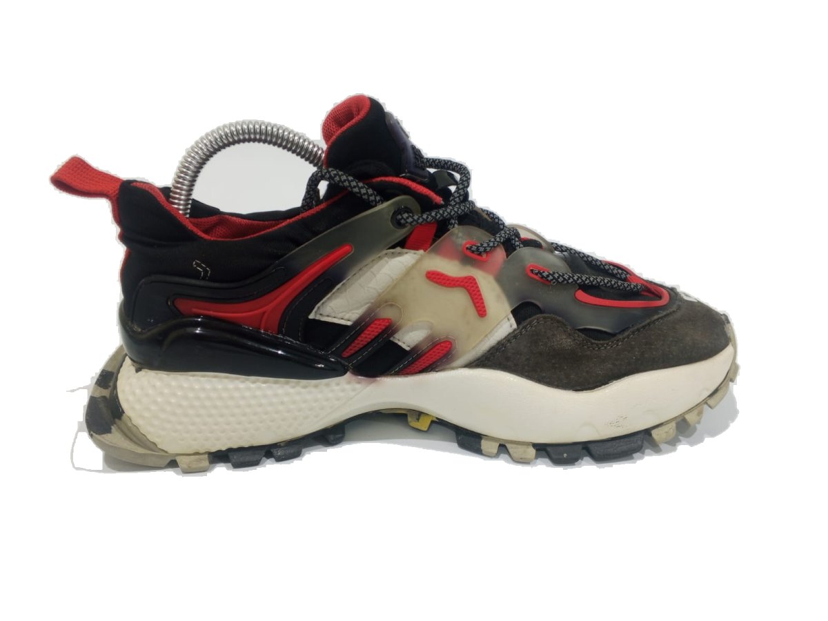 Black Red Camo Trail Sneaker