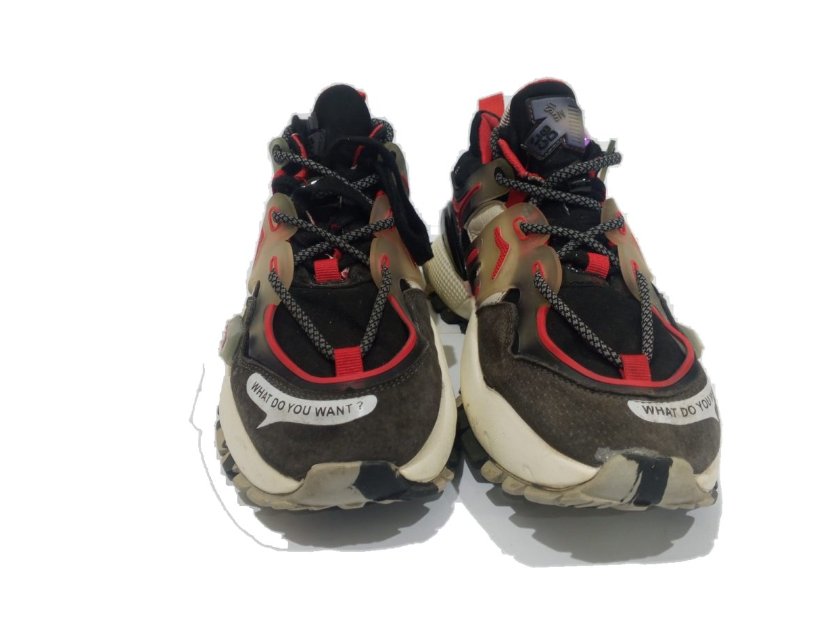 Black Red Camo Trail Sneaker