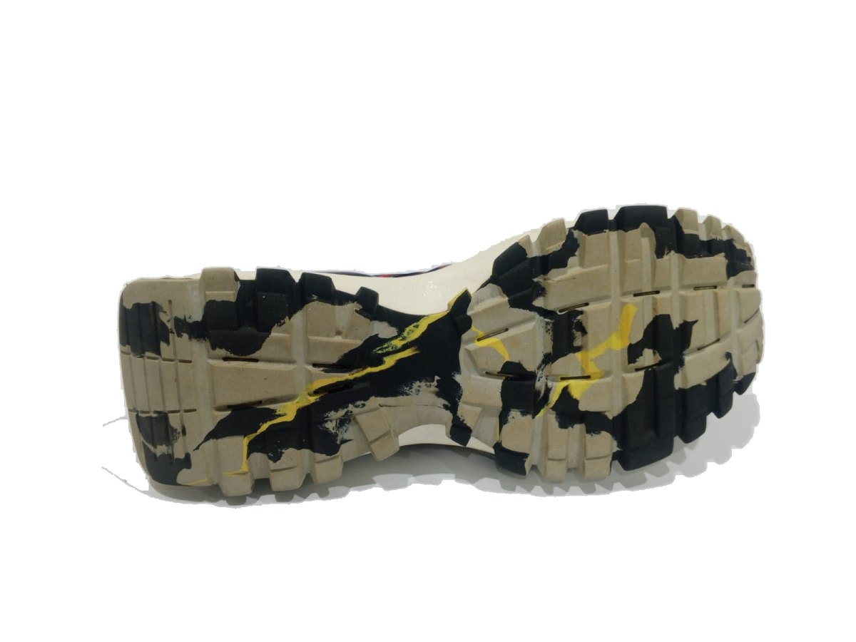 Black Red Camo Trail Sneaker