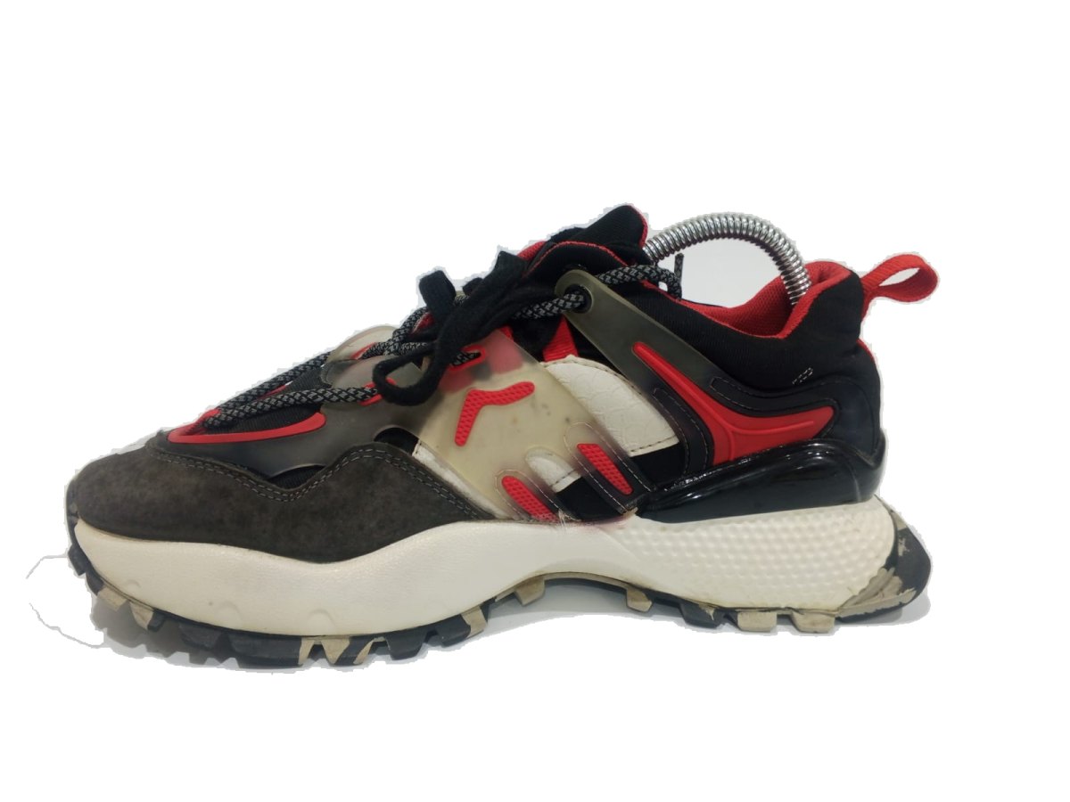 Black Red Camo Trail Sneaker