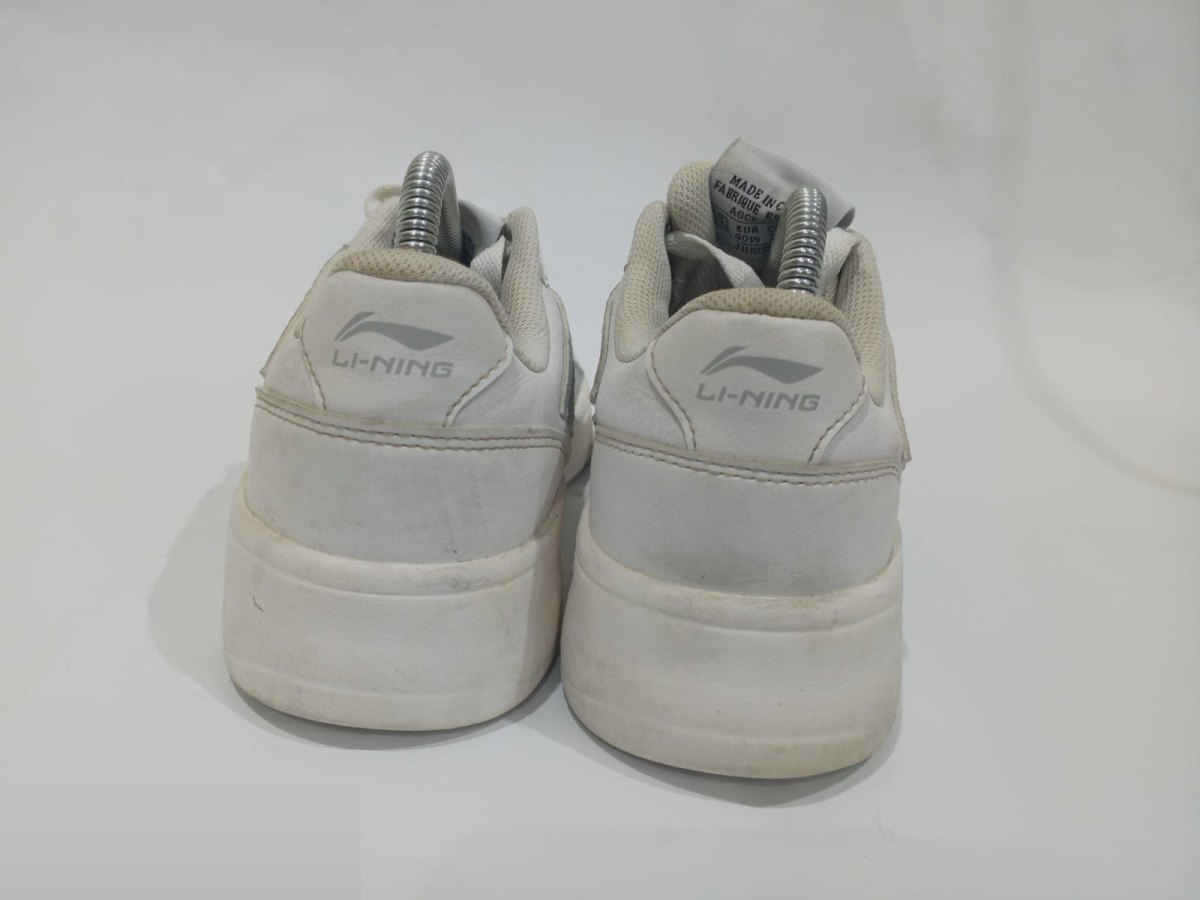 Li-Ning White Grey Court Sneaker