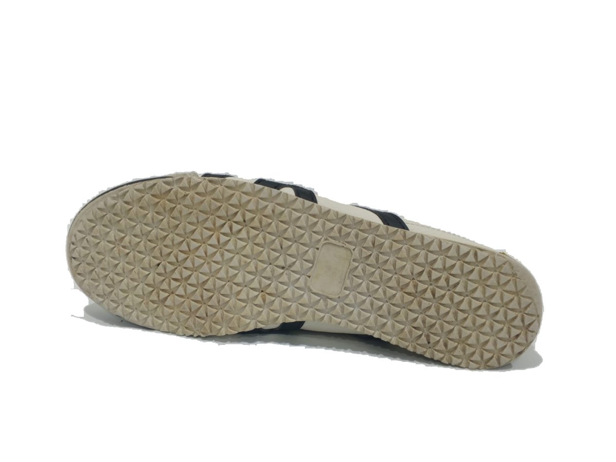 Nicemak 66 Cream Navy Retro Sneaker
