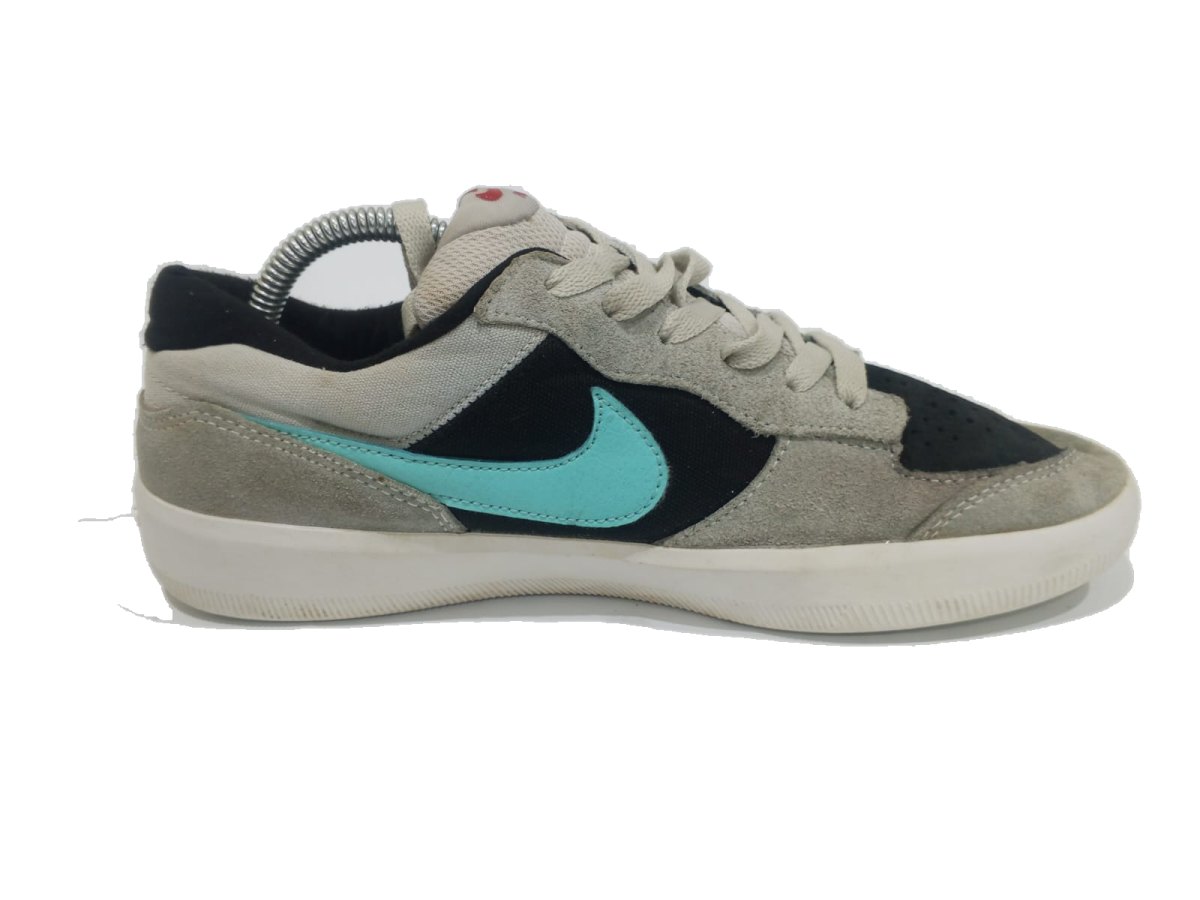Nike SB Grey Black Teal Skate Shoe