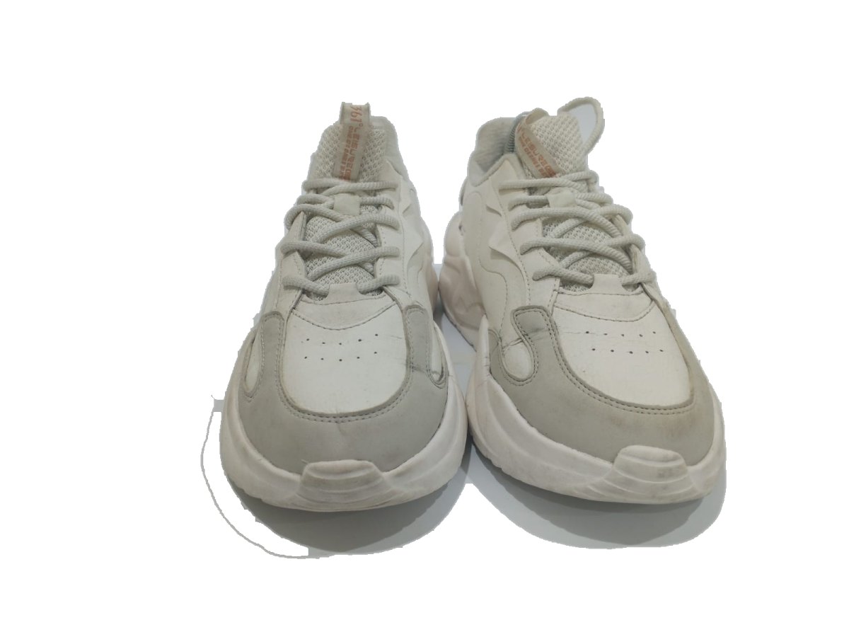 One Degree Cream Chunky Sneaker