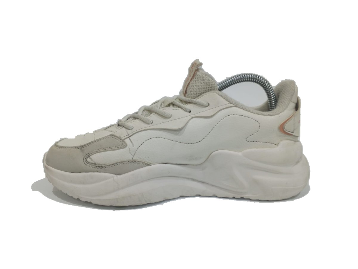 One Degree Cream Chunky Sneaker