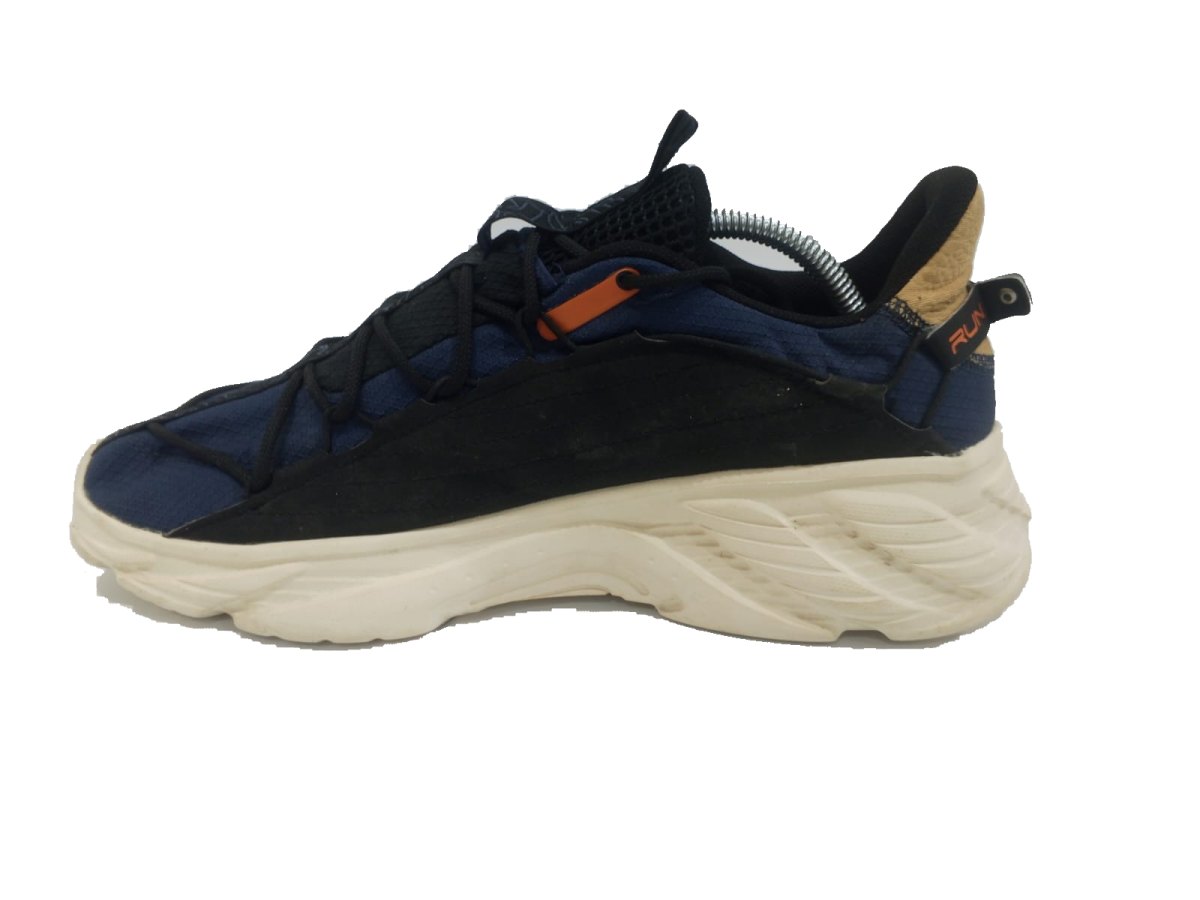Run Wild Navy Chunky Sneaker